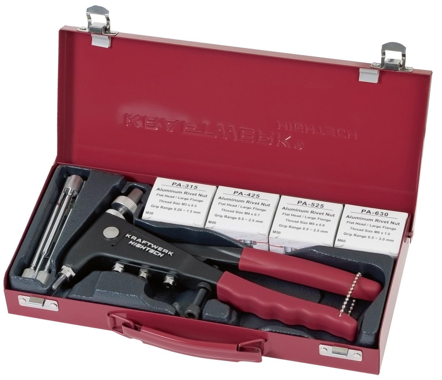 Thumbnail - Kraftwerk Industrie-handblindnietmuttergeräte-satz