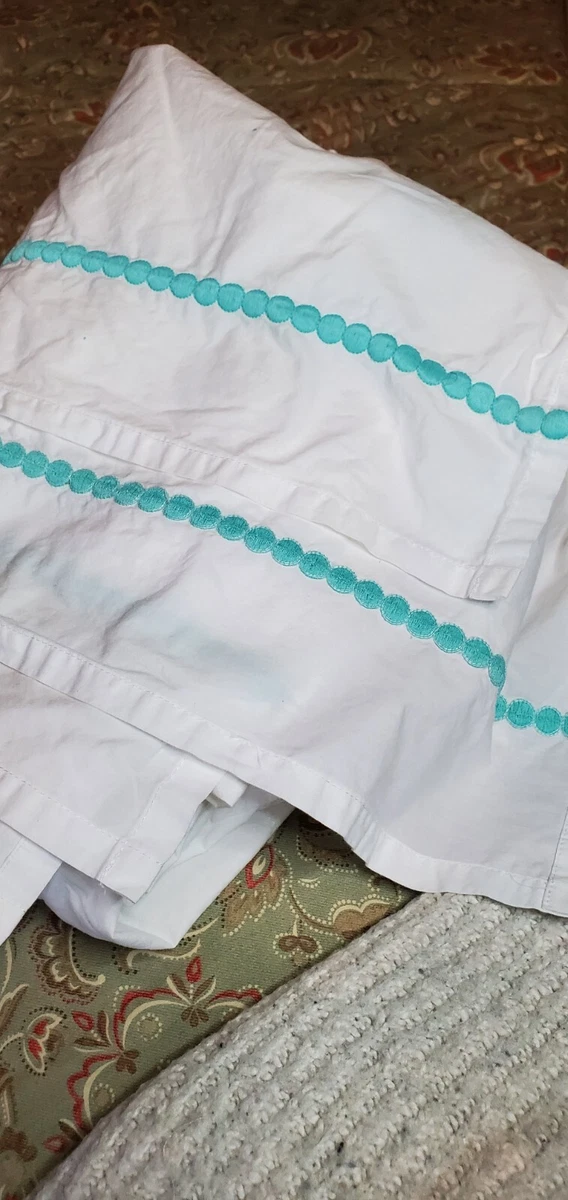 NWT Pottery Barn Kids PBK Karina Bed Skirt Queen Size 14