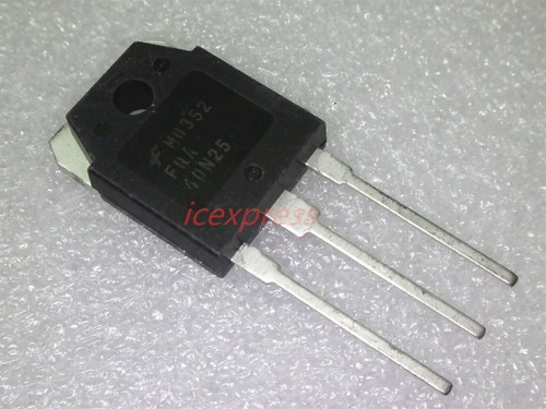 10 MOSFET Fairchild FQA40N25 - 40A 250V En Boîtier TO-3P - Pour Circuits électroniques Et Alimentations