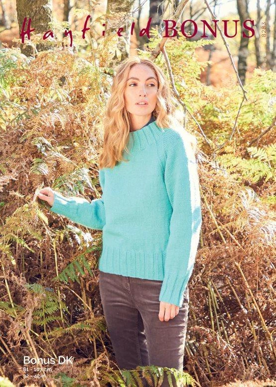 Sirdar Strickanleitung - Hayfield Bonus DK, Pullover 8283