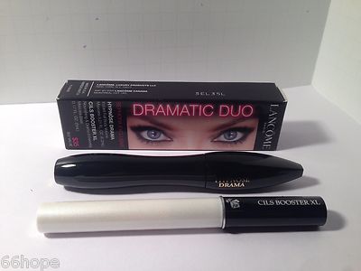 New Lancome Hypnose Drama Mascara and Cils Booster XL Mascara Base DOU $52 VALUE
