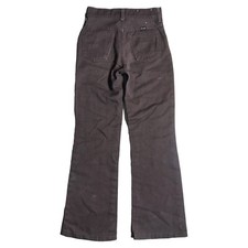 Vintage Wrangler Jeans Brown Kids Youth Tag 12 22x24.5 Western Cowboy