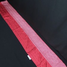 KK1390B7 Silk Kimono Fabric Vintage Shibori 83.1x12.6in 211x32cm