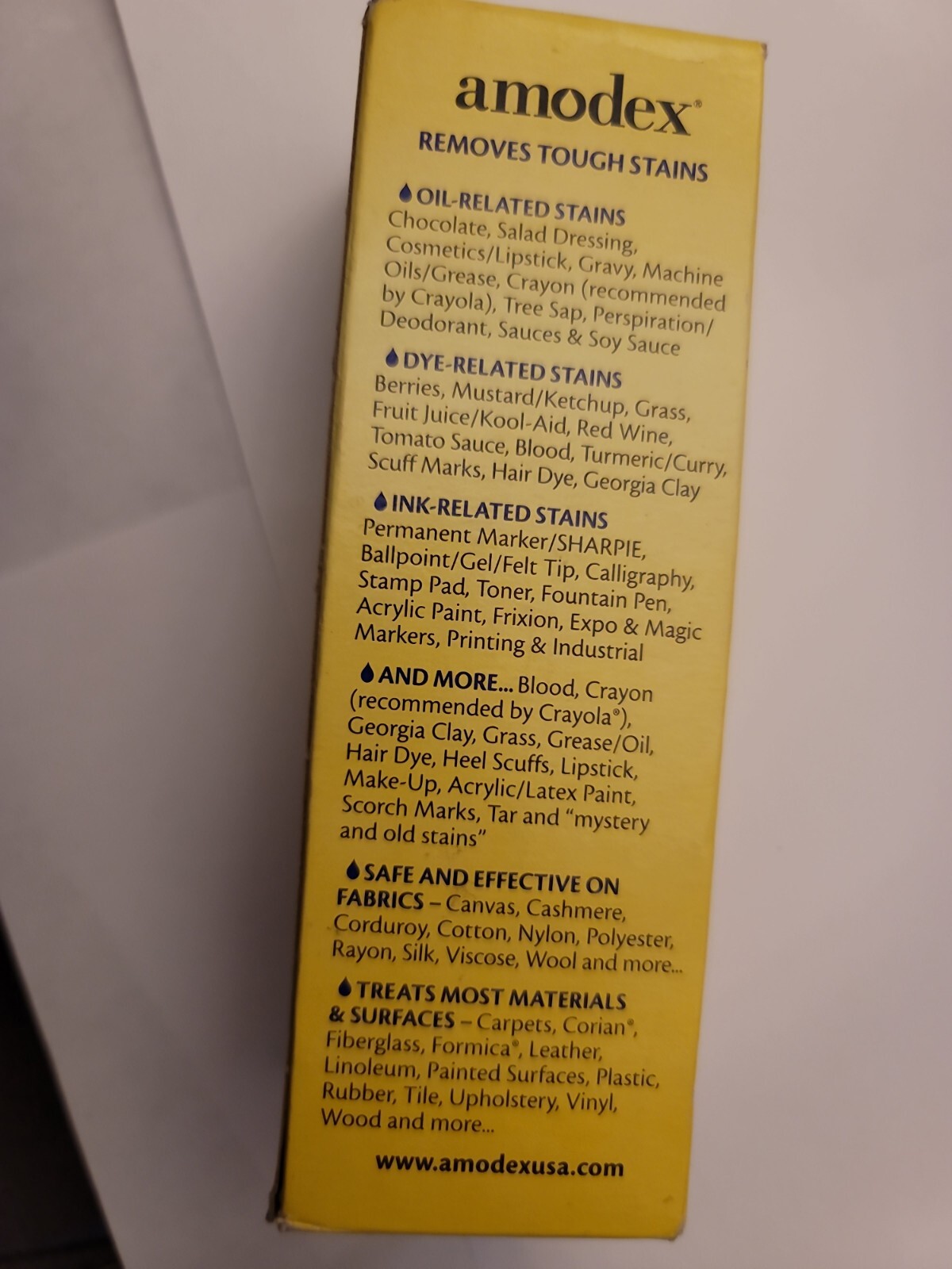 Amodex Products Inc 104A Amodex Ink & Stain Remover 4oz eBay