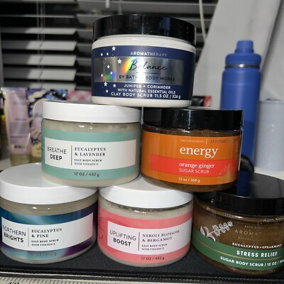 Bath & Body Works Aromatherapy Body Scrub, Various to Choose From- U Pick