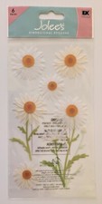 Jolee's White Vellum Daisies Daisy Flowers Scrapbooking Stickers