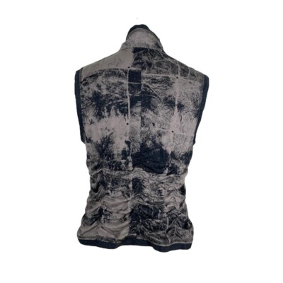 japanese brand eiko kondo eternally blaze black gray button up