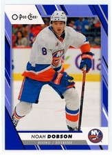 2023-24 O-Pee-Chee Hockey Blue Border #324 Noah Dobson New York Islanders