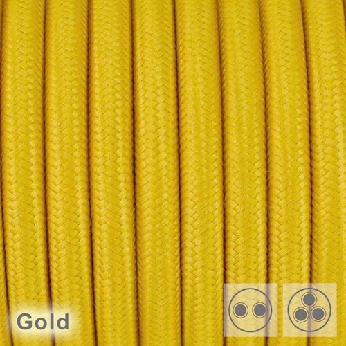 5 Meter 10 Meter Textilkabel Stoffkabel Pendelleitung Lampenkabel 2 - 3 adrig - Bild 10 von 39