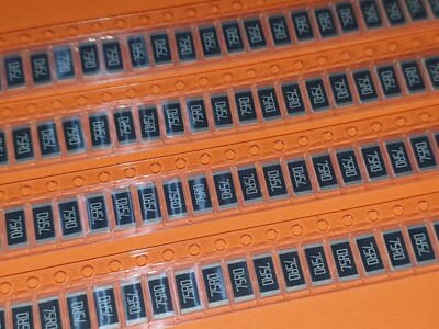 50x 75 Ohm / 1 Watt SMD Widerstand 1% BF2512