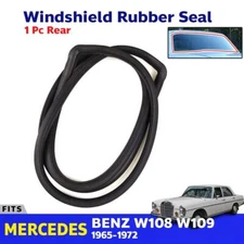 Rear Windshield Rubber Seal Weatherstrip Fits Mercedes Benz W108 W109 1965-72