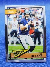 2018 Classics JOE FLACCO Chrome card BALTIMORE RAVENS Delaware Blue Hens #8