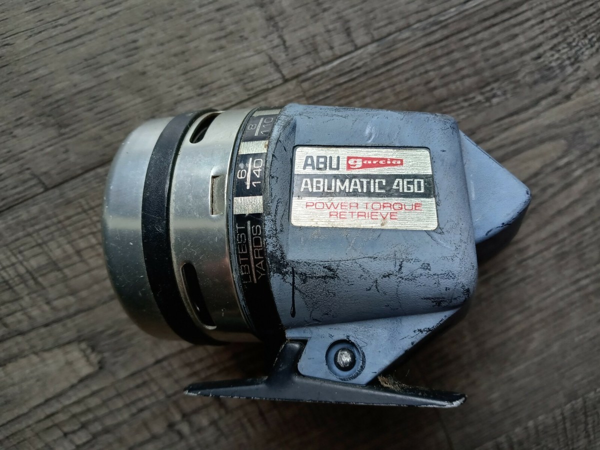 Moulinet De Pêche Vintage ABU GARCIA 460 – Fabriqué Au Japon – Occasion