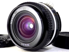 Nikon Nikkor Ai-s 20mm f/3.5 MF Wide Angle Lens Prime Ais F Camera Classic Japan