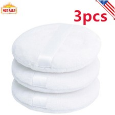 3 PACK Powder Puff Large Velour Body Makeup P...