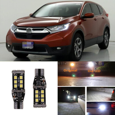 T15 White LED 921 W16W Backup Reverse Light Bulbs For Honda CR-V CRV 2017-2019