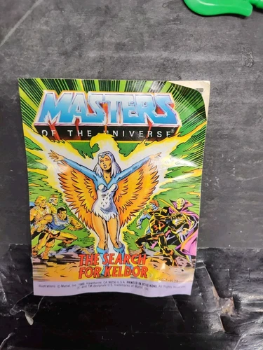 Vintage He-Man MOTU ScareGlow ORIGINAL Comic Only- HTF J40