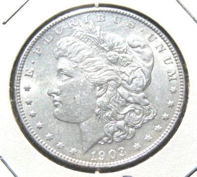 1903 - P $1 Morgan Silver Dollar BU Nice Coin Private Seller 30 Day Guarantee