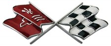 1969-1973 C3 Corvette Fuel Gas Door Lid Emblem