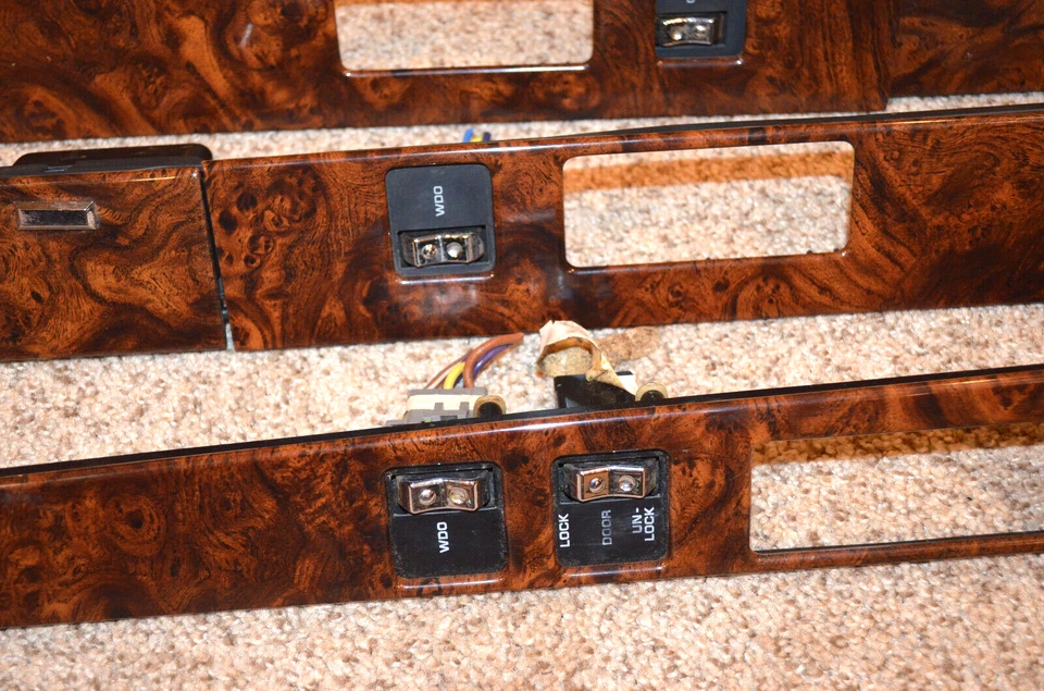 1991 1992 1993 CHRYSLER FIFTH AVENUE 5TH AVE POWER WINDOW SWITCH SET DRIVER PASS Foto 4 de 4