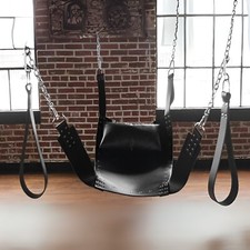 Genuine Leather Sex Swing Sling Bondage Sex Sling Hammock BDSM Fetish Sex UK