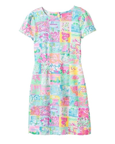 LILLY PULITZER patchwork Quinn halter dress | eBay