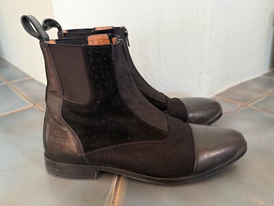 Reit-Stiefelette (Sommer) von BUSSE schwarz, Größe 41