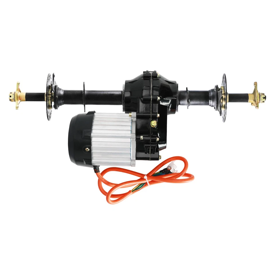 Kit Eje Trasero 760mm 36V 1000W Diferencial Motor Freno para ATV UTV 3 o 4 Ruedas Foto 2 de 4