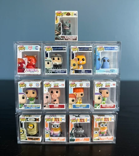Funko Bitty Pop! Lot of 13 Figures - Minions Toy Story Pixar Jurassic Park