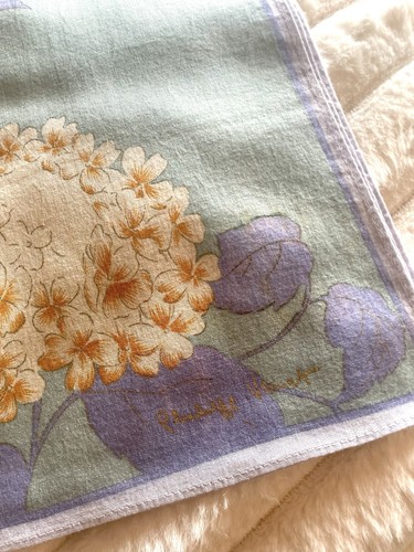 Philippe Vent Cotton Vintage Handkerchief  Collectible