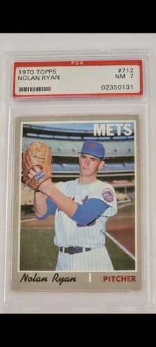 1970 Topps - High # Nolan Ryan #712 New York Mets PSA 7 Baseball MLB Base Set