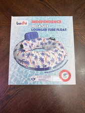 BODHI Independence Mega Size 47 LOUNGER FLOATER TUBE HEADREST HANDLES Patriotic