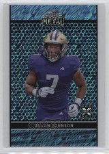 2024 Leaf Metal Collective Light Blue Shimmer 19/20 Dillon Johnson #LB-178 8d2