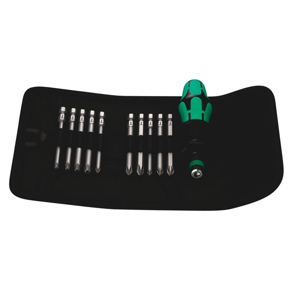 Wera Kraftform Kompakt 41 Falttasche Mit 89 Mm Langen Bits-image