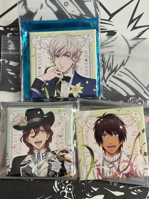 UtaPri MAJI LOVE KINGDOM x Animate Cafe Can Badge 3pc: Reiji Cecil Shion