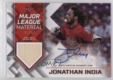 2022 Topps Series 2 Major League Material 23/50 Jonathan India #MLMA-JI Auto 7ng