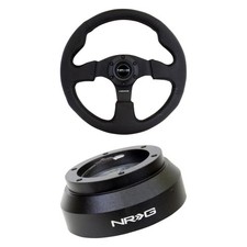 For Oldsmobile Cutlass Salon 75-85 2-pc 320mm Race Style Steering Wheel Kit For Oldsmobile Cutlass Salon 75-85 2-pc 320mm Race Style Steering Wheel Kit