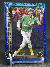 Denzel Clarke 2025 Topps Update #US14 Blue Sand Glitter /150 #US14 Athletics