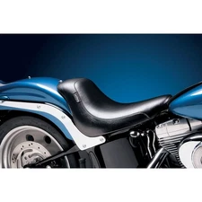 LePera 13 in. Wide Silhouette Smooth Solo Seat w/Biker Gel - LGK-850