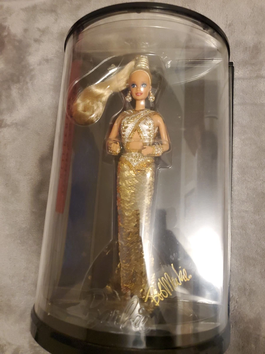 バービー人形　ゴールド　ボブマッキー Designer Editions Barbie 1990 Year Manufactured Dolls & Doll