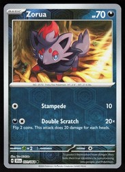 Zorua 031/064 Shrouded Fable Reverse Holo