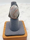 Vintage Agate Cothran Sterling Silver 925 Ring Size 6 10.37 g
