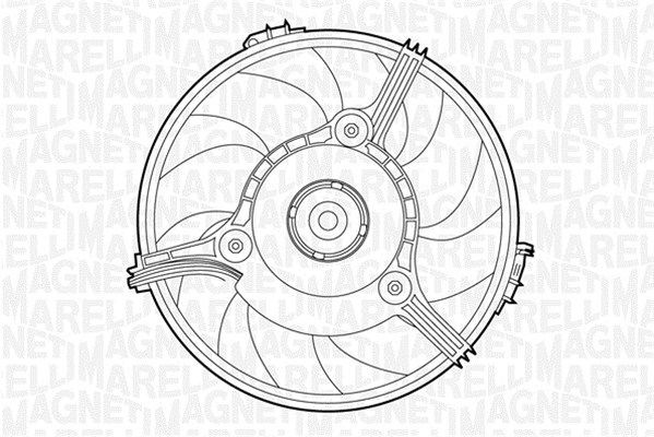 Magneti Marelli LüFter, MotorküHlung 069422263010 FüR Audi Skoda VW-image