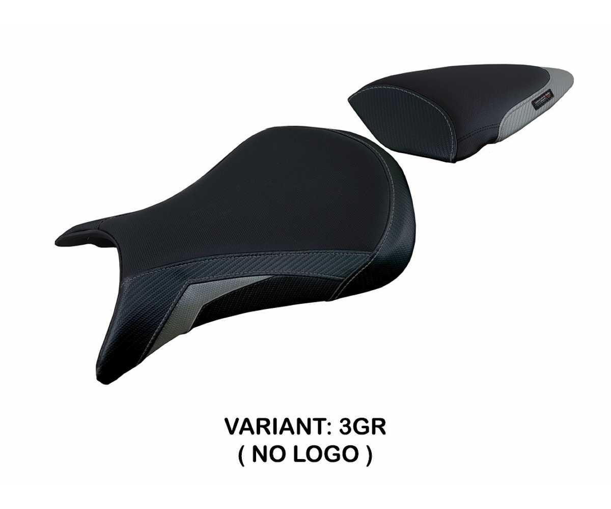 Seat saddle cover Juri Gray GR TPZ Italia for Kawasaki Ninja ZX 6 R 2005 > 2006