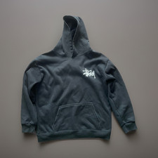 Stussy Kapuzenpullover Herren M Schwarz Logo ...