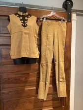 Vintage NWT Rockabilly Yellow Yolked Two piece Set Sz 28