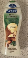Softsoap Shea Gentle And Cocoa Fragrance Body Wash 20 fl oz Hypoallergenic New 1.00 per gallon