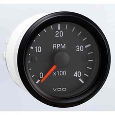 Vdo Cockpit International Tachometer Gauge 4000 Rpm