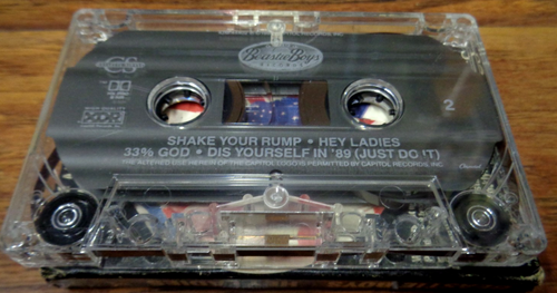 BEASTIE BOYS LOVE AMERICAN STYLE HEY LADIES CASSETTE SINGLE (1989 CAPITOL) RAP - Picture 5 of 5