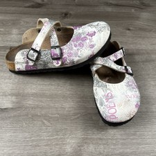 Birkis Birkenstock poesia doriana viola taglia 245 US donna taglia 7